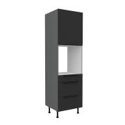 Przejdź do produktu Słupek kuchenny 60 DPS-215 3S 1F czarny/antracyt  ARIANA BLACK AFM / ANTRACYT