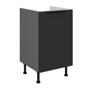 Przejdź do produktu Szafka kuchenna dolna zlewowa 50 ZL 1F BB ARIANA BLACK/ANTRACYT  czarny/antracyt