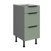 Przejdź do produktu Szafka dolna szufladowa 40 D 3S BB turkusowy/antracyt  ARIANA AQUAMARINE ATM / ANTRACYT