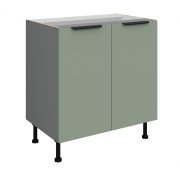 Przejdź do produktu Szafka kuchenna dolna 80 D 2F BB turkusowy/antracyt  ARIANA AQUAMARINE AFM / ANTRACYT