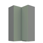 Przejdź do produktu Szafka kuchenna górna narożna 60x60 GN-108 1F (90*) ARIANA AQUAMARINE /ANTRACYT  turkusowy/antracyt