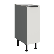 Przejdź do produktu Szafka kuchenna dolna 30 D CARGO BB biały mat /antracyt ARIANA  CRYSTAL WHITE/ANTRACYT