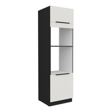 60 DPM-210 2F - ARIA WH-BL Meble kuchenne ARIANA, Meble kuchenne na wymiar, kuchnia na wymiar, szafki kuchenne, fronty antyfinger, szafka z szufladami, zakudowa kuchenna, kuchnie modułowe