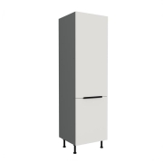 Przejdź do produktu Słupek kuchenny 60 DK-215 2F biały mat/antracyt  ARIANA CRYSTAL WHITE  AFM / ANTRACYT