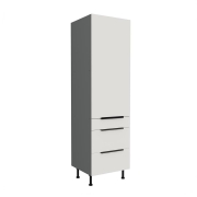 Przejdź do produktu Słupek kuchenny 60 DKS-215 3S 1F biały mat/antracyt  ARIANA CRYSTAL WHITE  AFM / ANTRACYT