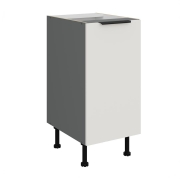 Przejdź do produktu Szafka kuchenna dolna 40 D 1F BB biały mat/antracyt  ARIANA CRYSTAL WHITE  AFM / ANTRACYT