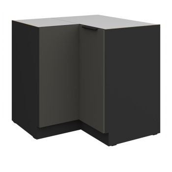 90x90 DN 2F BB - ARIA GR-BL Meble kuchenne ARIANA, Meble kuchenne na wymiar, kuchnia na wymiar, szafki kuchenne, fronty antyfinger, szafka z szufladami, zakudowa kuchenna, kuchnie modułowe