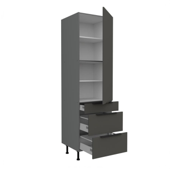 60 DKS-210 1F 3S - ARIA GR-ANT Meble kuchenne ARIANA, Meble kuchenne na wymiar, kuchnia na wymiar, szafki kuchenne, fronty antyfinger, szafka z szufladami, zakudowa kuchenna, kuchnie modułowe