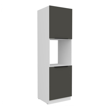 60 DP-210 2F - ARIA GR-WH Meble kuchenne ARIANA, Meble kuchenne na wymiar, kuchnia na wymiar, szafki kuchenne, fronty antyfinger, szafka z szufladami, zakudowa kuchenna, kuchnie modułowe
