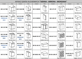 Meble-kuchenne-na-wymiar-matowe-z-frontami-matowymi-cichym domykiem-fronty-matowe-MDF-kaszmir-czarne-antracyt-z-cichym-domykiem-kuchnia-od-stolarza-arrona-sienna-monzana-wykaz-szafek-1.webp