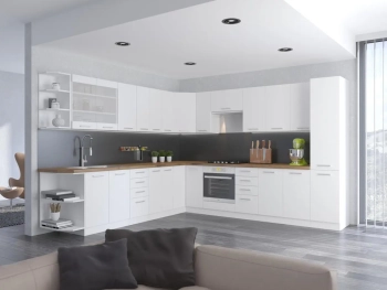 Meble kuchenne na wymiar, kuchnia modułowa, kuchnia z białymi matowymi frontami, meble kuchenne klasyczne, eko-white-2.webp