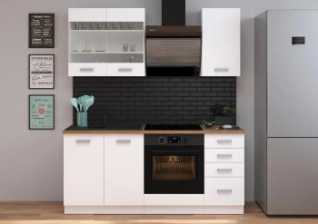 Meble kuchenne na wymiar, kuchnia modułowa, kuchnia z białymi matowymi frontami, meble kuchenne klasyczne, eko-white-11.webp