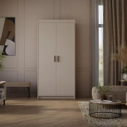 Przejdź do produktu Szafa ELENA BP2D 90 cm beż piaskowy