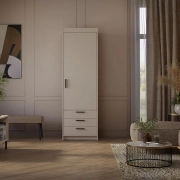 Przejdź do produktu Szafa ELENA BP1D3S 60 cm  beż piaskowy