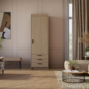 Przejdź do produktu Szafa ELENA DO1D3S 60 cm  dąb olejowany