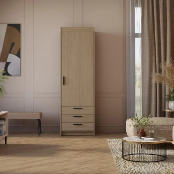 Szafa ELENA 60cm z szufladami beż piaskowy