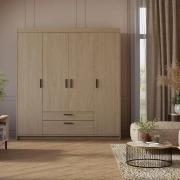Przejdź do produktu Szafa ELENA DO4D2S 177 cm dąb olejowany