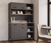 Przejdź do produktu Buffet LINDA 120cm Antracyt