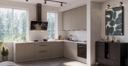Przejdź do produktu Zestaw mebli kuchennych ARIANA SANDGRAU 290 x 230 cm 