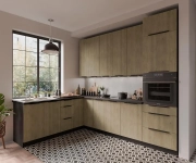 Przejdź do produktu Zestaw mebli kuchennych CREMONA /CZARNY 210 x 270cm 