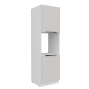 Przejdź do produktu Słupek kuchenny 60 DP-210 2F kaszmir/biały mat KOMA 