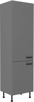 Słupek kuchenny 60 LO-215 2F antracyt NASTIA/ANT