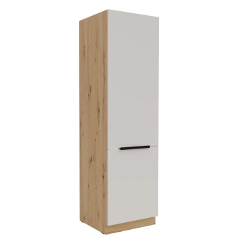 Słupek kuchenny 60 LO-210 2F kaszmir/dąb artisan SOLEA