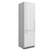 Przejdź do produktu Słupek kuchenny 60 LO-210 2F biały połysk IGA BIANCA