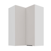 Przejdź do produktu Szafka kuchenna górna narożna 60x60 GN-90 1F (90*) kaszmir/biały mat  KOMA