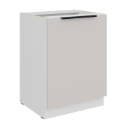 Przejdź do produktu Szafka kuchenna dolna 60 D 1F BB kaszmir/biały mat KOMA