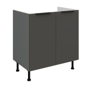 Przejdź do produktu Szafka kuchenna dolna zlewowa 80 ZL 2F BB grafit/antracyt  ARIANA GRAFIT AFM / ANTRACYT