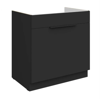 80 ZL 1S BB - ARIA BL-BL Meble kuchenne ARIANA, Meble kuchenne na wymiar, kuchnia na wymiar, szafki kuchenne, fronty antyfinger, szafka z szufladami, zakudowa kuchenna, kuchnie modułowe
