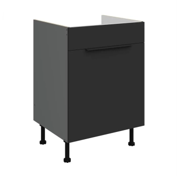 60 ZL 1S BB - ARIA BLACK-ANT Meble kuchenne ARIANA, Meble kuchenne na wymiar, kuchnia na wymiar, szafki kuchenne, fronty antyfinger, szafka z szufladami, zakudowa kuchenna, kuchnie modułowe
