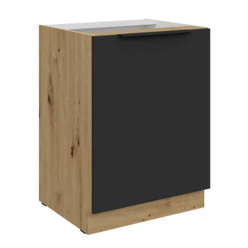 60 D 1F BB - ARIA BLACK-AR Meble kuchenne ARIANA, Meble kuchenne na wymiar, kuchnia na wymiar, szafki kuchenne, fronty antyfinger, szafka z szufladami, zakudowa kuchenna, kuchnie modułowe