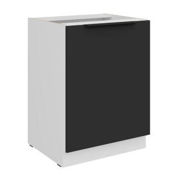 60 D 1F BB - ARIA BLACK-WH Meble kuchenne ARIANA, Meble kuchenne na wymiar, kuchnia na wymiar, szafki kuchenne, fronty antyfinger, szafka z szufladami, zakudowa kuchenna, kuchnie modułowe