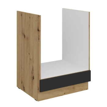 60 D GAZ BB - ARIA BLACK-AR Meble kuchenne ARIANA, Meble kuchenne na wymiar, kuchnia na wymiar, szafki kuchenne, fronty antyfinger, szafka z szufladami, zakudowa kuchenna, kuchnie modułowe