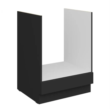 60 D GAZ BB - ARIA BLACK-BL Meble kuchenne ARIANA, Meble kuchenne na wymiar, kuchnia na wymiar, szafki kuchenne, fronty antyfinger, szafka z szufladami, zakudowa kuchenna, kuchnie modułowe