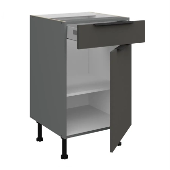 50 D 1F 1S BB - ARIA GRAFIT-ANT Meble kuchenne ARIANA, Meble kuchenne na wymiar, kuchnia na wymiar, szafki kuchenne, fronty antyfinger, szafka z szufladami, zakudowa kuchenna, kuchnie modułowe