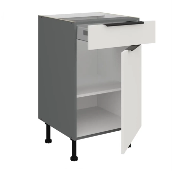 50 D 1F 1S BB - ARIA WHITE-ANT Meble kuchenne ARIANA, Meble kuchenne na wymiar, kuchnia na wymiar, szafki kuchenne, fronty antyfinger, szafka z szufladami, zakudowa kuchenna, kuchnie modułowe