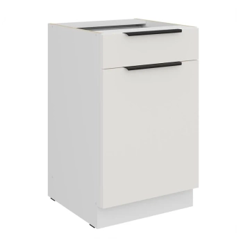 50 D 1F 1S BB - ARIA WHITE-WH Meble kuchenne ARIANA, Meble kuchenne na wymiar, kuchnia na wymiar, szafki kuchenne, fronty antyfinger, szafka z szufladami, zakudowa kuchenna, kuchnie modułowe