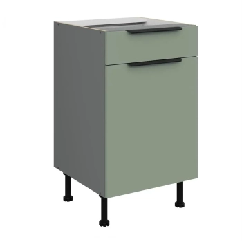 50 D 1F 1S BB - ARIA AQAMARINE-ANT Meble kuchenne ARIANA, Meble kuchenne na wymiar, kuchnia na wymiar, szafki kuchenne, fronty antyfinger, szafka z szufladami, zakudowa kuchenna, kuchnie modułowe