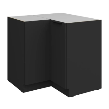 90X90 DN 2F BB - ARIA BLACK-BL Meble kuchenne ARIANA, Meble kuchenne na wymiar, kuchnia na wymiar, szafki kuchenne, fronty antyfinger, szafka z szufladami, zakudowa kuchenna, kuchnie modułowe