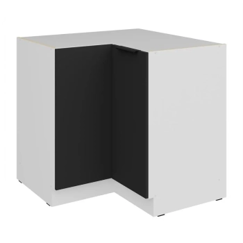 90X90 DN 2F BB - ARIA BLACK-WH Meble kuchenne ARIANA, Meble kuchenne na wymiar, kuchnia na wymiar, szafki kuchenne, fronty antyfinger, szafka z szufladami, zakudowa kuchenna, kuchnie modułowe