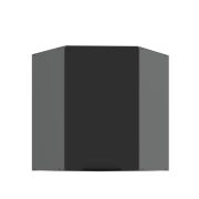 Przejdź do produktu Szafka kuchenna górna narożna 60x60 GN-72 1F (45*) ARIANA BLACK/ANTRACYT czarny/antracyt
