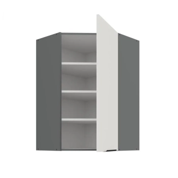 60x60 GN-90 1F (45°) - ARIA WH-ANT Meble kuchenne ARIANA, Meble kuchenne na wymiar, kuchnia na wymiar, szafki kuchenne, fronty antyfinger, szafka z szufladami, zakudowa kuchenna, kuchnie modułowe