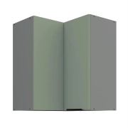 Przejdź do produktu Szafka kuchenna górna narożna 60x60 GN-72 1F (90*) ARIANA AQUAMARINE/ANTRACYT turkusowy/antracyt 