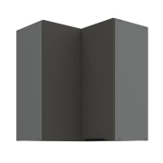 Przejdź do produktu Szafka kuchenna górna narożna 60x60 GN-72 1F (90*) ARIANA GRAFIT/ANTRACYT grafit/antracyt 