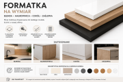 Przejdź do produktu PŁYTA meblowa MATOWA 16mm FORMATKA / BLENDA / MASKOWNICA /COKÓŁ NA WYMIAR PŁYTA MATOWA 16mm