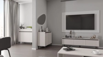 Komoda RTV 303 ASOKA 3S beż piaskowy