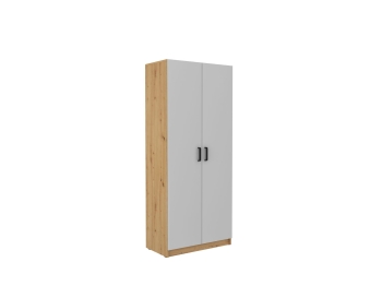 Szafa ALTO 111 2F jasny szary/ dąb artisan